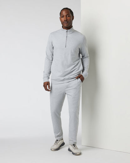 Coronado Half Zip Men's Light Grey Sweatshirt | Vuori outlet