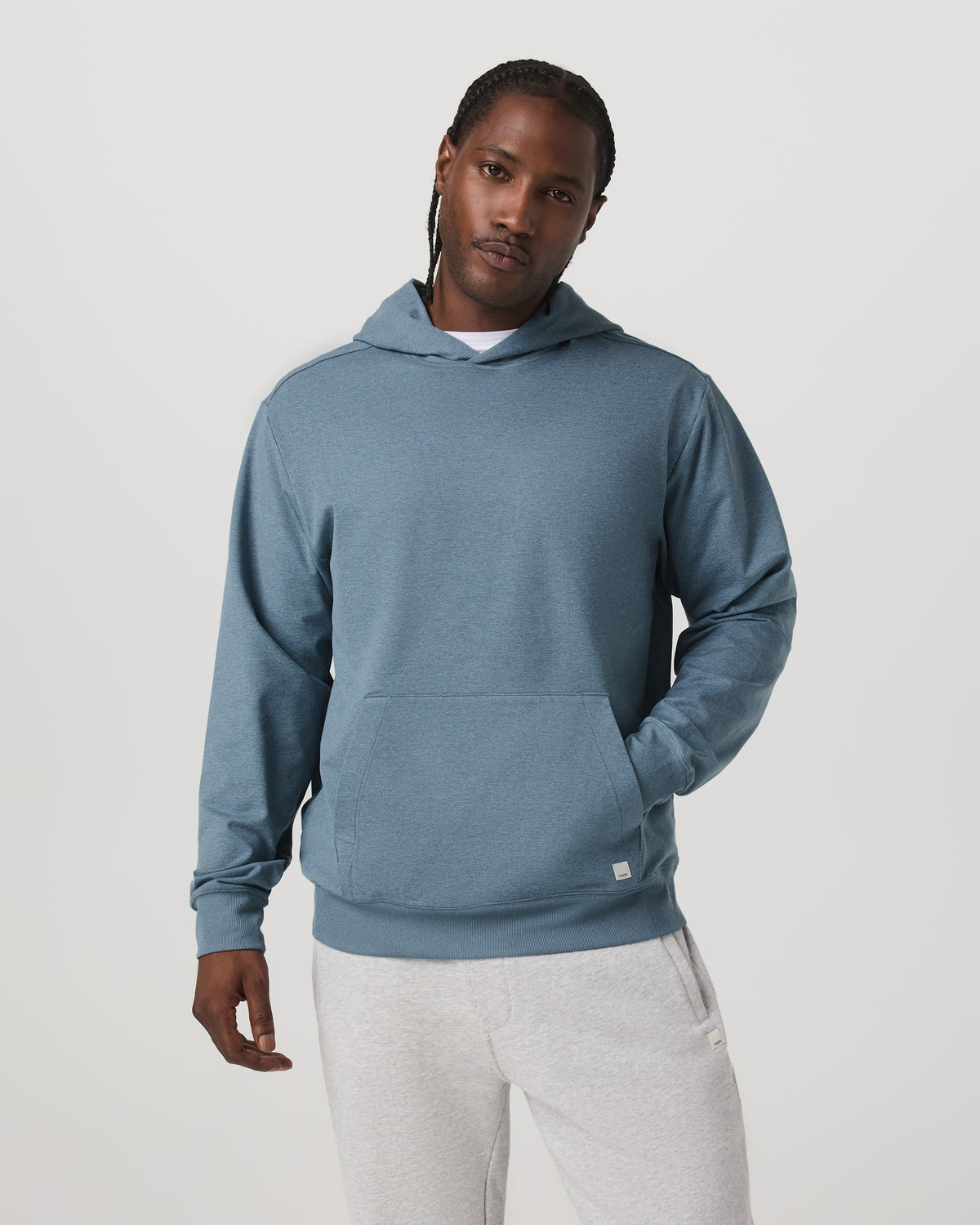Coronado Pullover Hoodie 2.0 Men's Abyss Heather Hoodie | Vuori sale