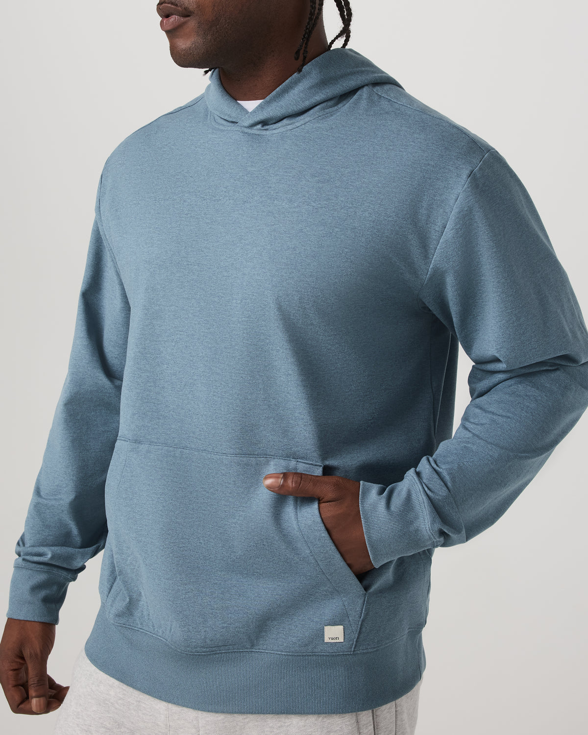 Coronado Pullover Hoodie 2.0 Men's Abyss Heather Hoodie | Vuori sale