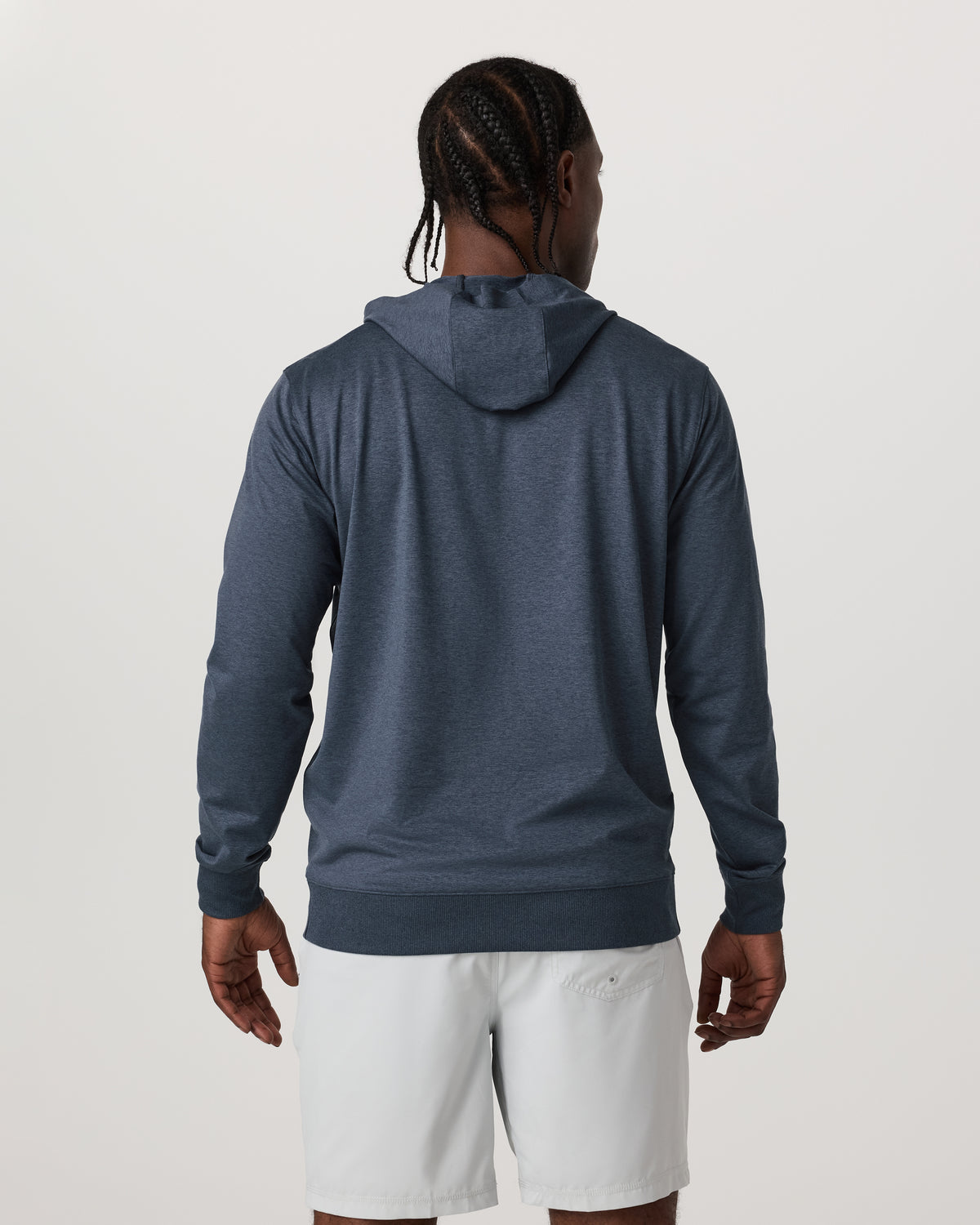 Sunday Hoodie 2.0 Men's Azure Heather Athletic Hoodie | Vuori onsale