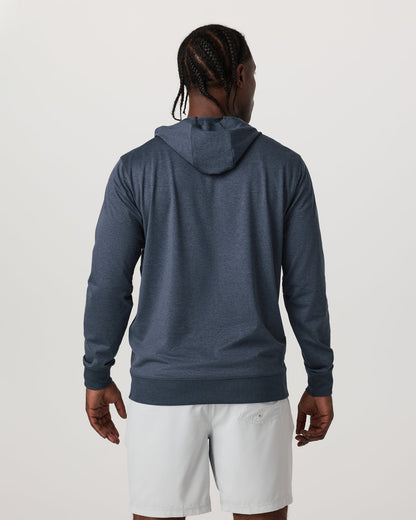 Sunday Hoodie 2.0 Men's Azure Heather Athletic Hoodie | Vuori onsale