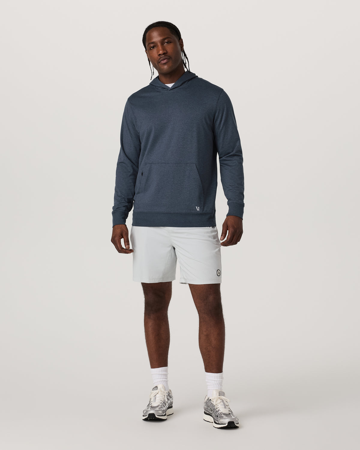 Sunday Hoodie 2.0 Men's Azure Heather Athletic Hoodie | Vuori onsale