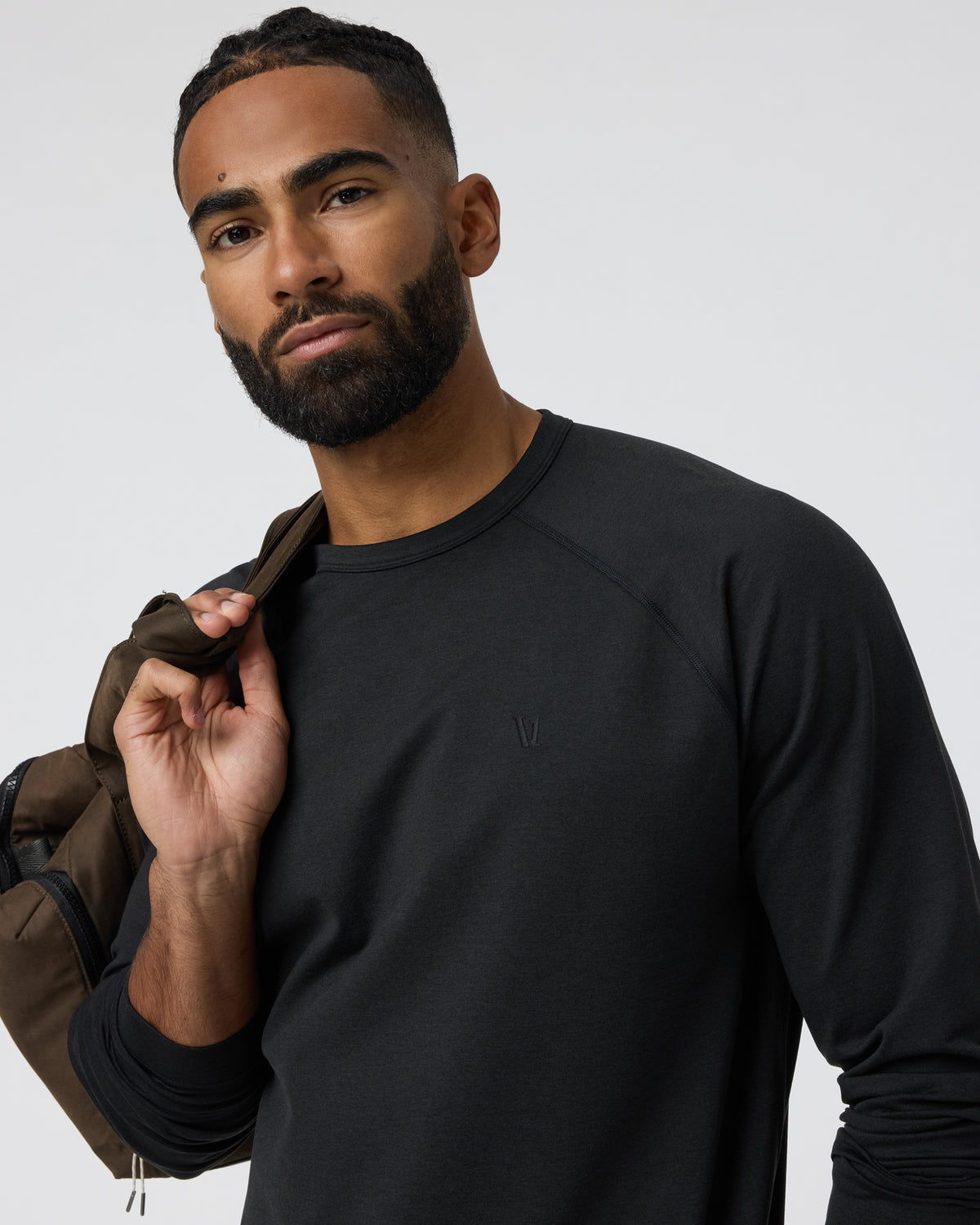 Coronado Crew Black Heather | Vuori outlet