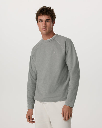 Coronado Crew - Relaxed Fit Driftwood Heather Crewneck | Vuori discount