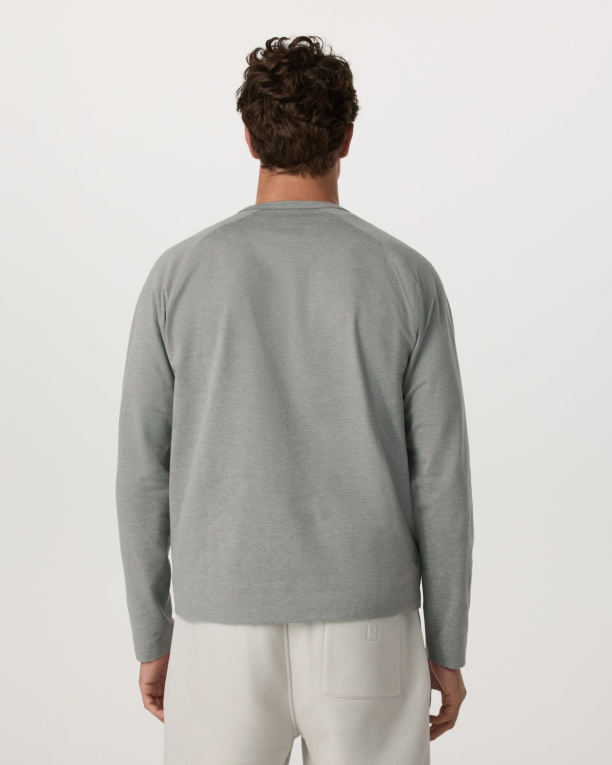 Coronado Crew - Relaxed Fit Driftwood Heather Crewneck | Vuori discount