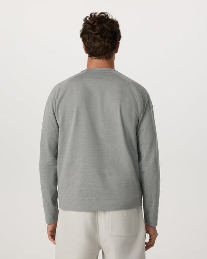 Coronado Crew - Relaxed Fit Driftwood Heather Crewneck | Vuori discount