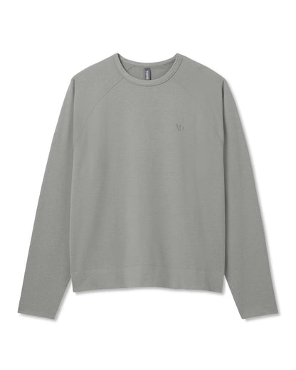 Coronado Crew - Relaxed Fit Driftwood Heather Crewneck | Vuori discount