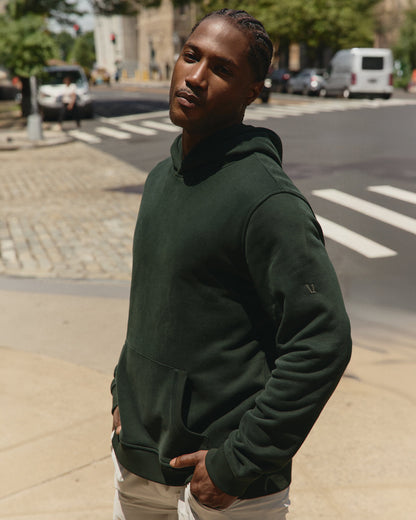 Seaside Pullover Hoodie Men's Evergreen Pullover Hoodie | Vuori onsale