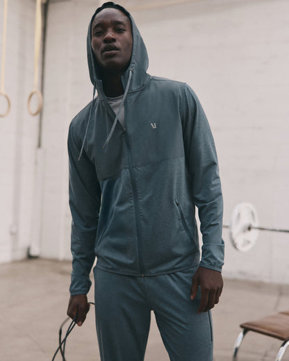 Sunday Element Jacket Men's Blue Sea Heather Jacket | Vuori onsale