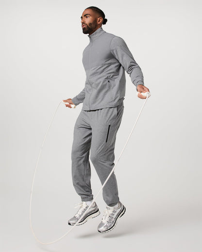 Sunday Element Track Jacket Men's Grey Heather | Vuori discount