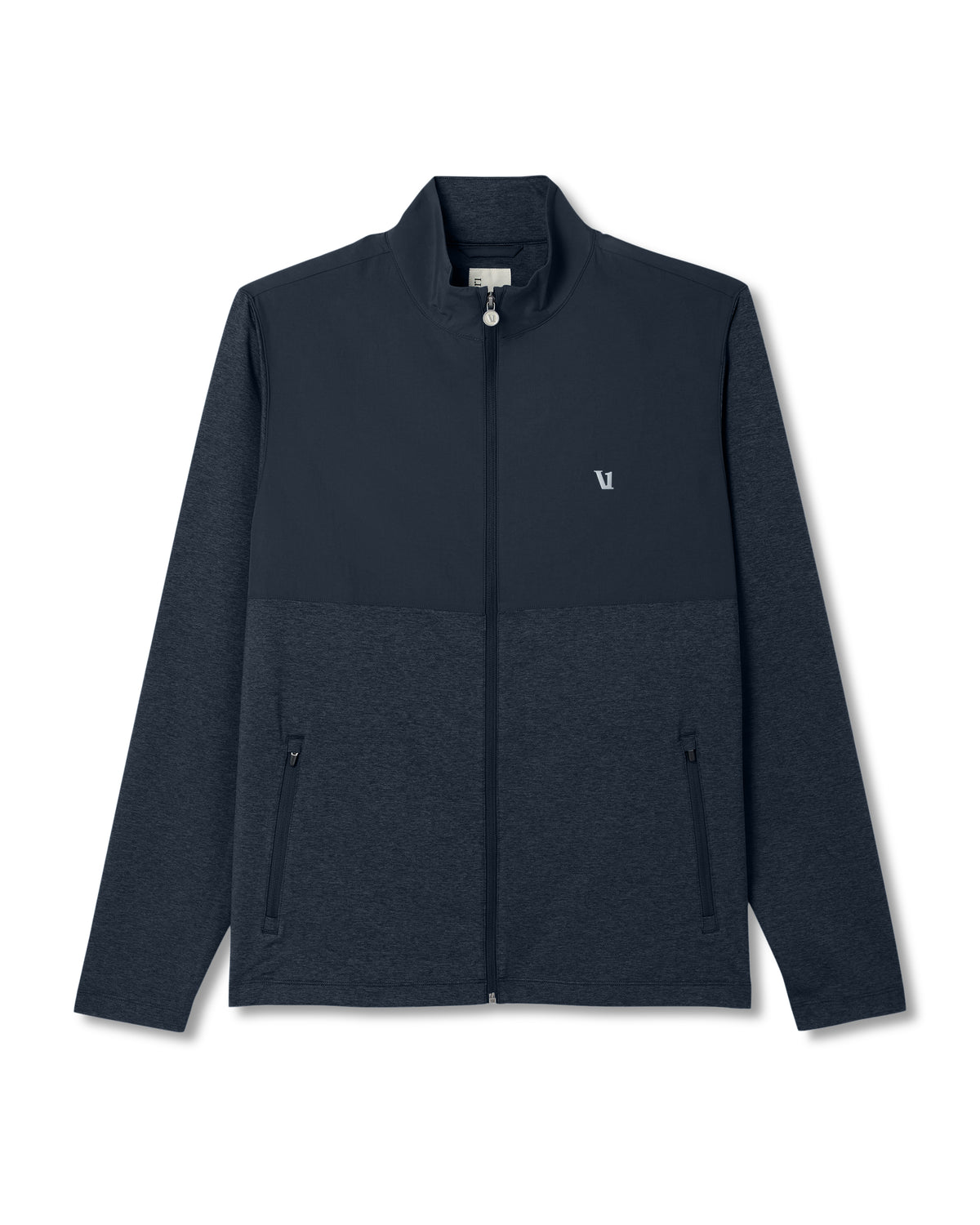 Sunday Element Track Jacket Men's Ink Heather Jacket | Vuori shop