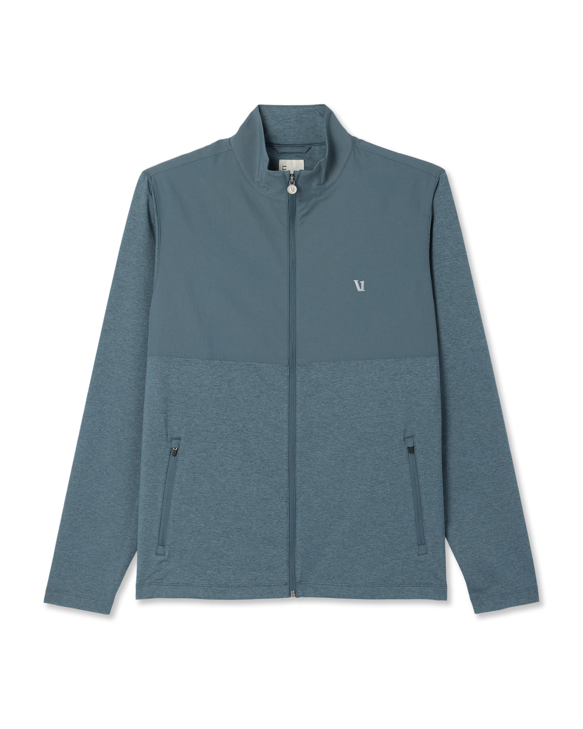 Sunday Element Track Jacket Men's Blue Sea Heather Jacket | Vuori onsale