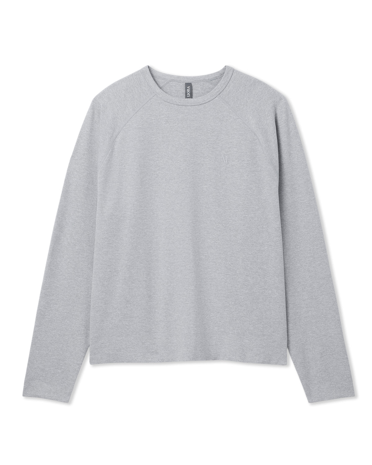 Coronado Crew Light Heather Grey | Vuori shop