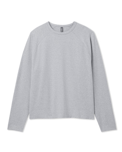 Coronado Crew Light Heather Grey | Vuori shop