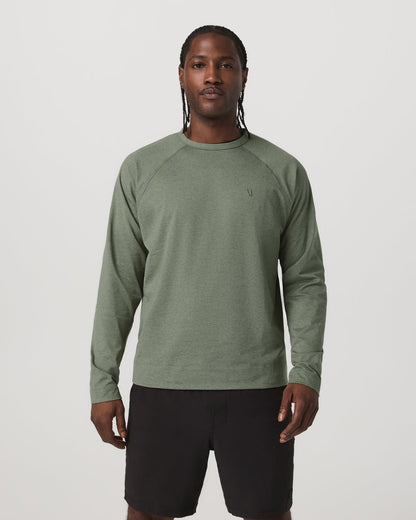 Men's Coronado Crew - Relaxed Fit Light Oregano Heather | Vuori sale