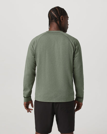 Men's Coronado Crew - Relaxed Fit Light Oregano Heather | Vuori sale