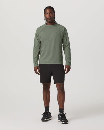 Men's Coronado Crew - Relaxed Fit Light Oregano Heather | Vuori sale