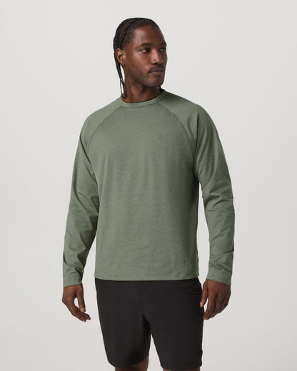 Men's Coronado Crew - Relaxed Fit Light Oregano Heather | Vuori sale