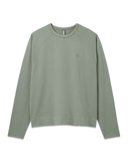 Men's Coronado Crew - Relaxed Fit Light Oregano Heather | Vuori sale