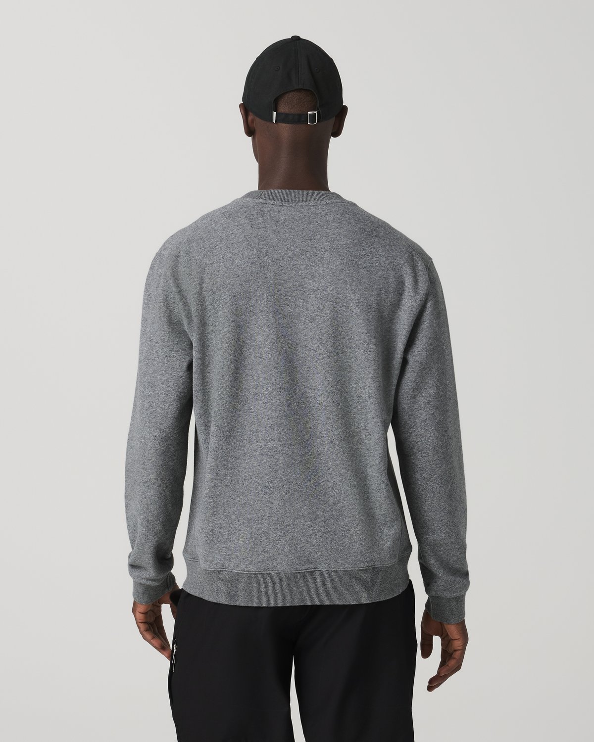 Cypress Vintage Crew Men's Heather Grey Fleece Pullover | Vuori onsale