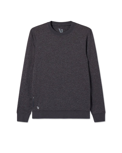 Ponto Performance Crew Charcoal Grey Crew Neck | Vuori shop