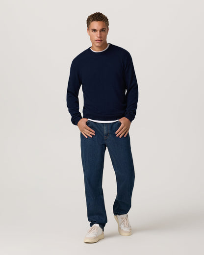 Berik Cashmere Sweater Men's Sweater in Ink | Vuori discount