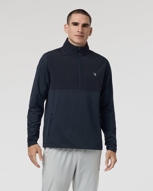Sunday Element Half Zip Ink Heather | Vuori onsale