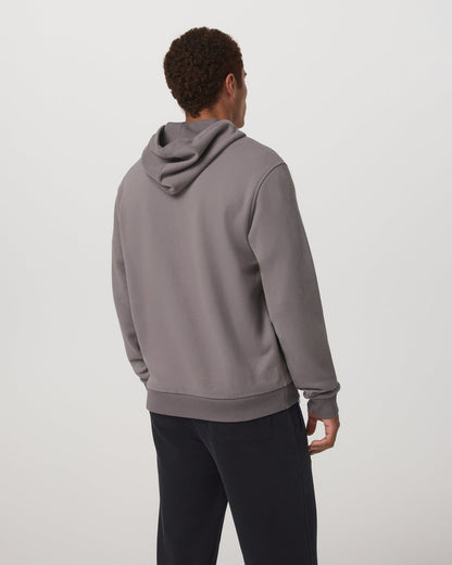 Seaside Full Zip 2.0 Men's Cavern Grey Full Zip Hoodie | Vuori outlet