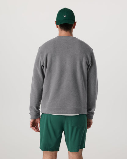 Beach Fleece Crew Men's Pinecone Heather Crewneck | Vuori shop