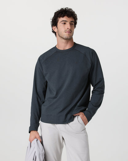 Coronado Crew Midnight Heather | Vuori sale