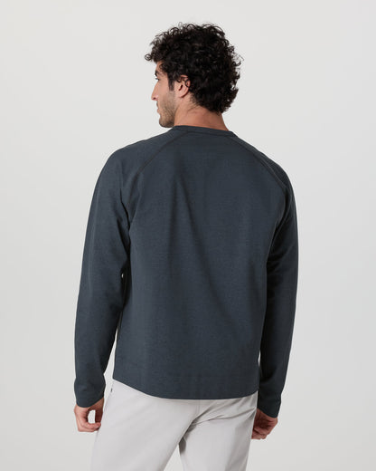 Coronado Crew Midnight Heather | Vuori sale