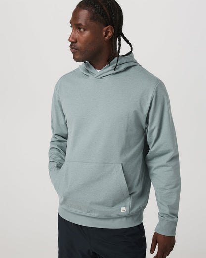 Men's Coronado Pullover Hoodie 2.0 Misty Blue Heather | Vuori for sale