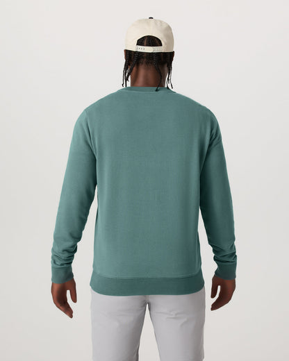 Cypress Logo Crew Men's Bluegrass Sweatshirt | Vuori online