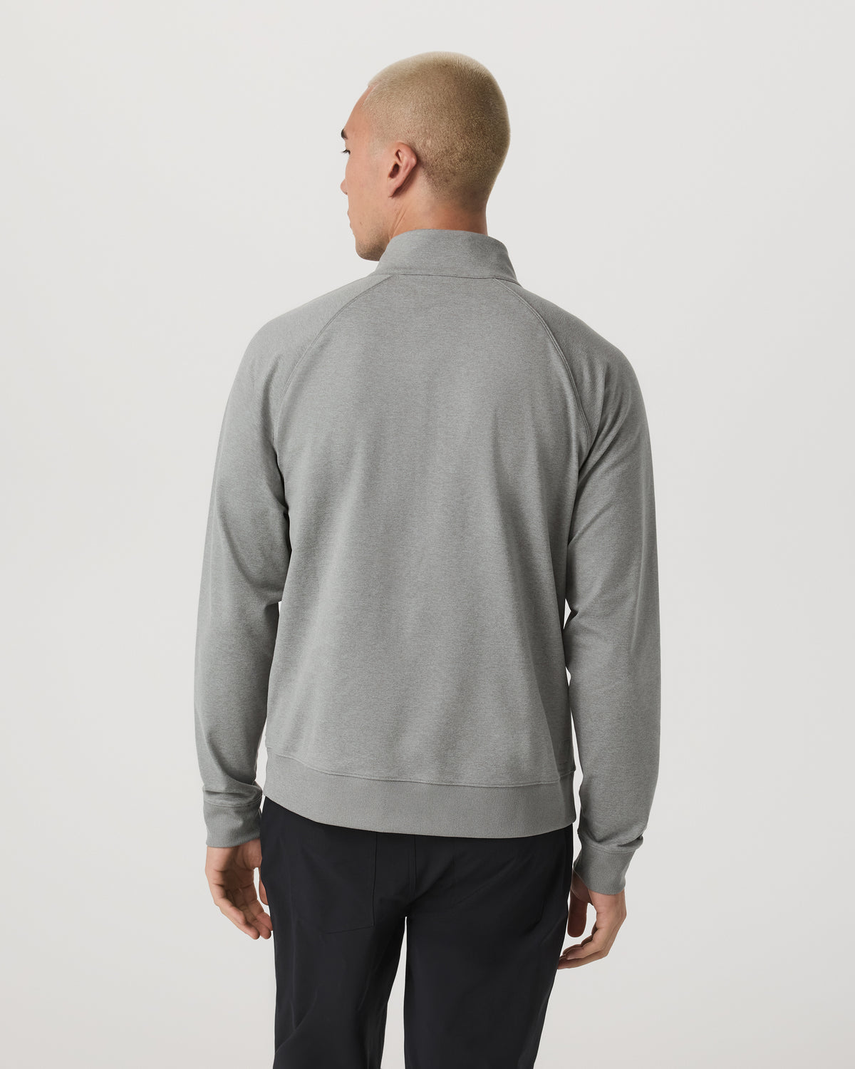 Coronado Novelty Full Zip Men's Driftwood Heather Jacket | Vuori discount