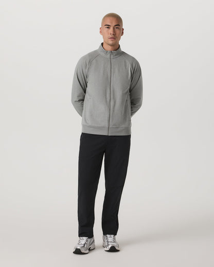 Coronado Novelty Full Zip Men's Driftwood Heather Jacket | Vuori discount
