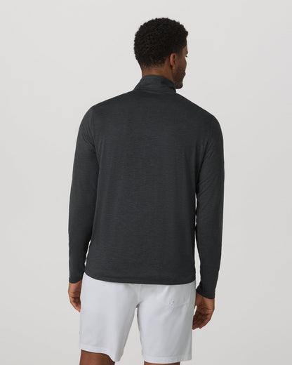 Ease Performance Half Zip 2.0 Charcoal Heather | Vuori outlet