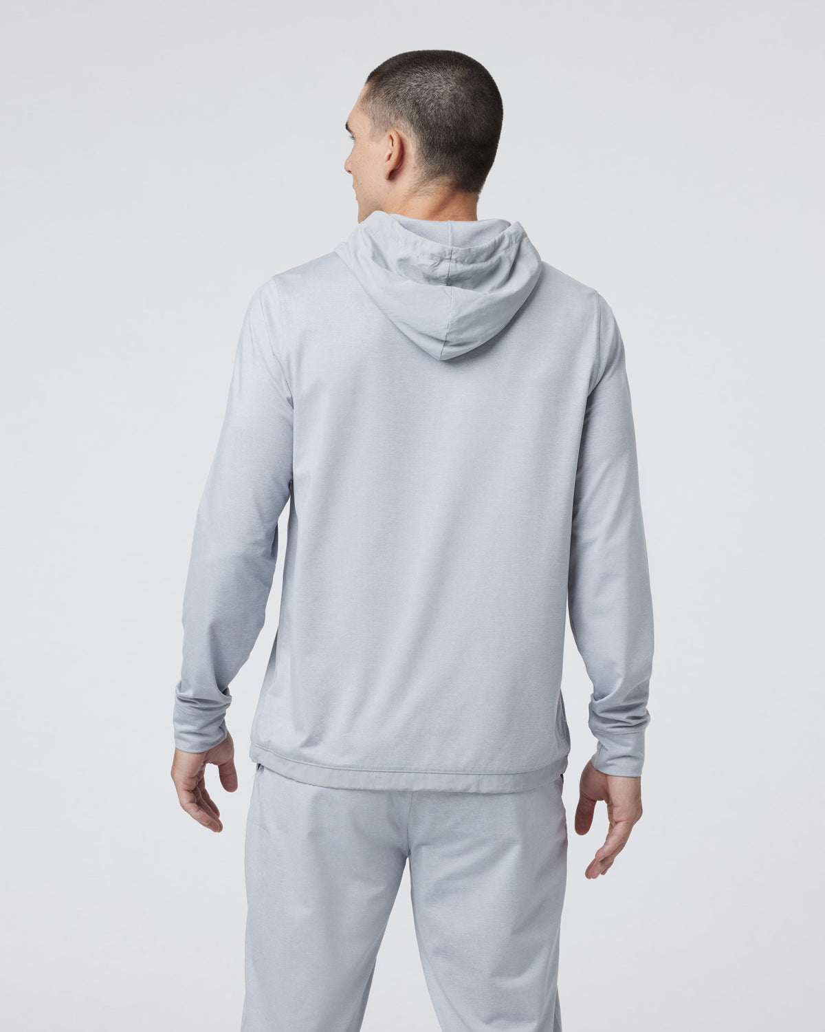 Sunday Element Hoodie Men's Platinum White Hoodie | Vuori sale