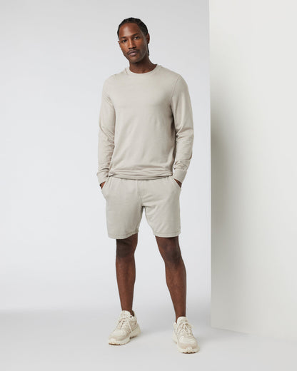 Ponto Performance Crew Dark Salt Heather Pullover | Vuori online