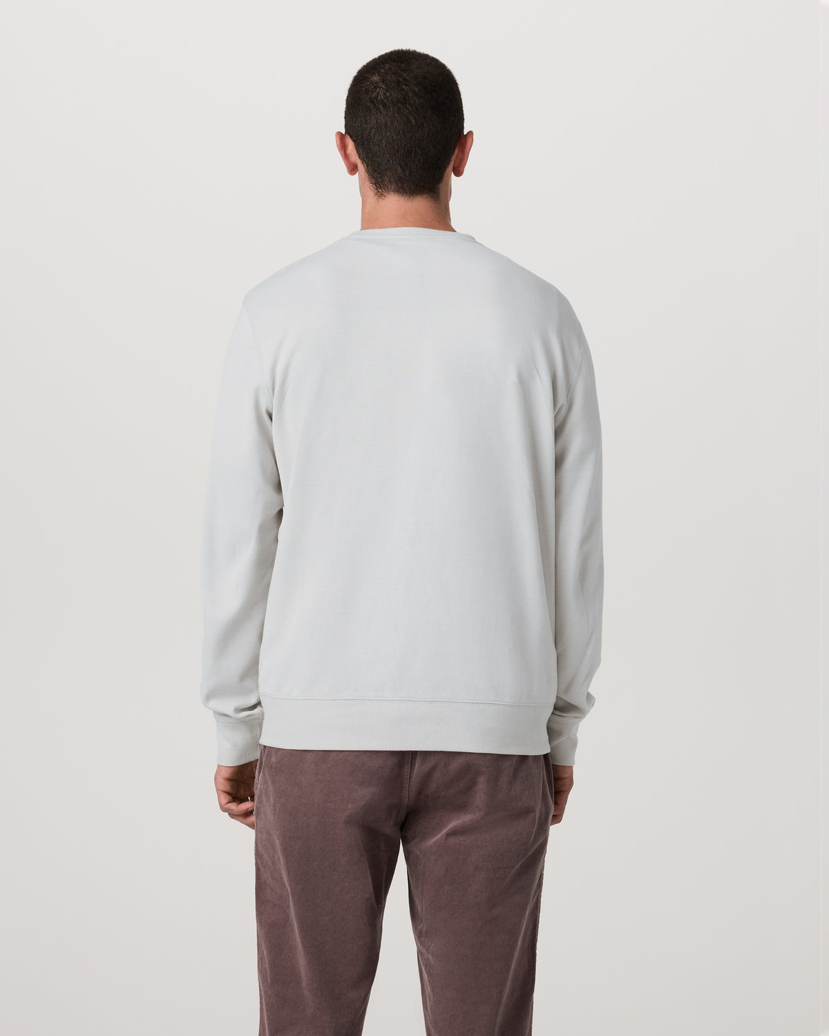 Jeffreys Crew 2.0 Men's Winter Grey Heather Pullover | Vuori discount