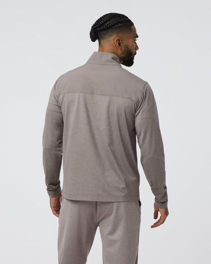Sunday Element Track Jacket Mocha Heather | Vuori online