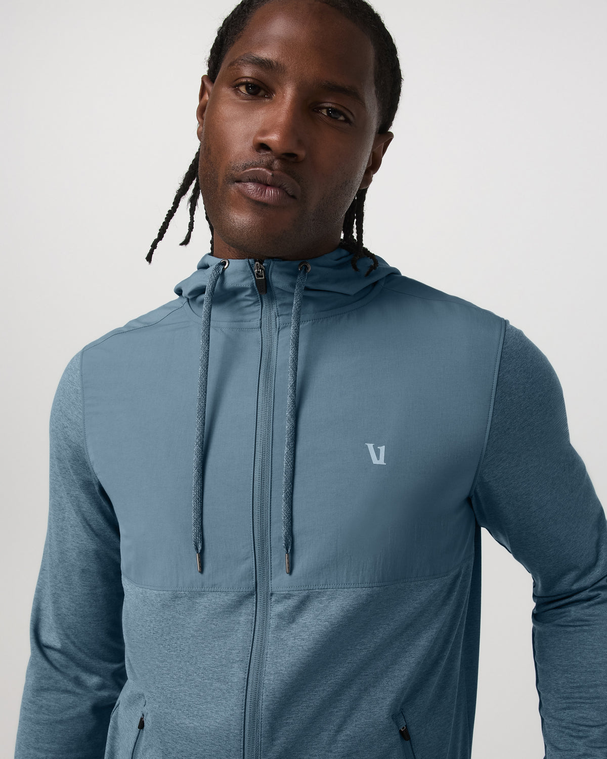 Sunday Element Jacket Men's Smoke Blue Heather Jacket | Vuori onsale