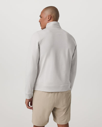 Coronado 1/2 Zip Men's Salt Heather Pullover | Vuori outlet