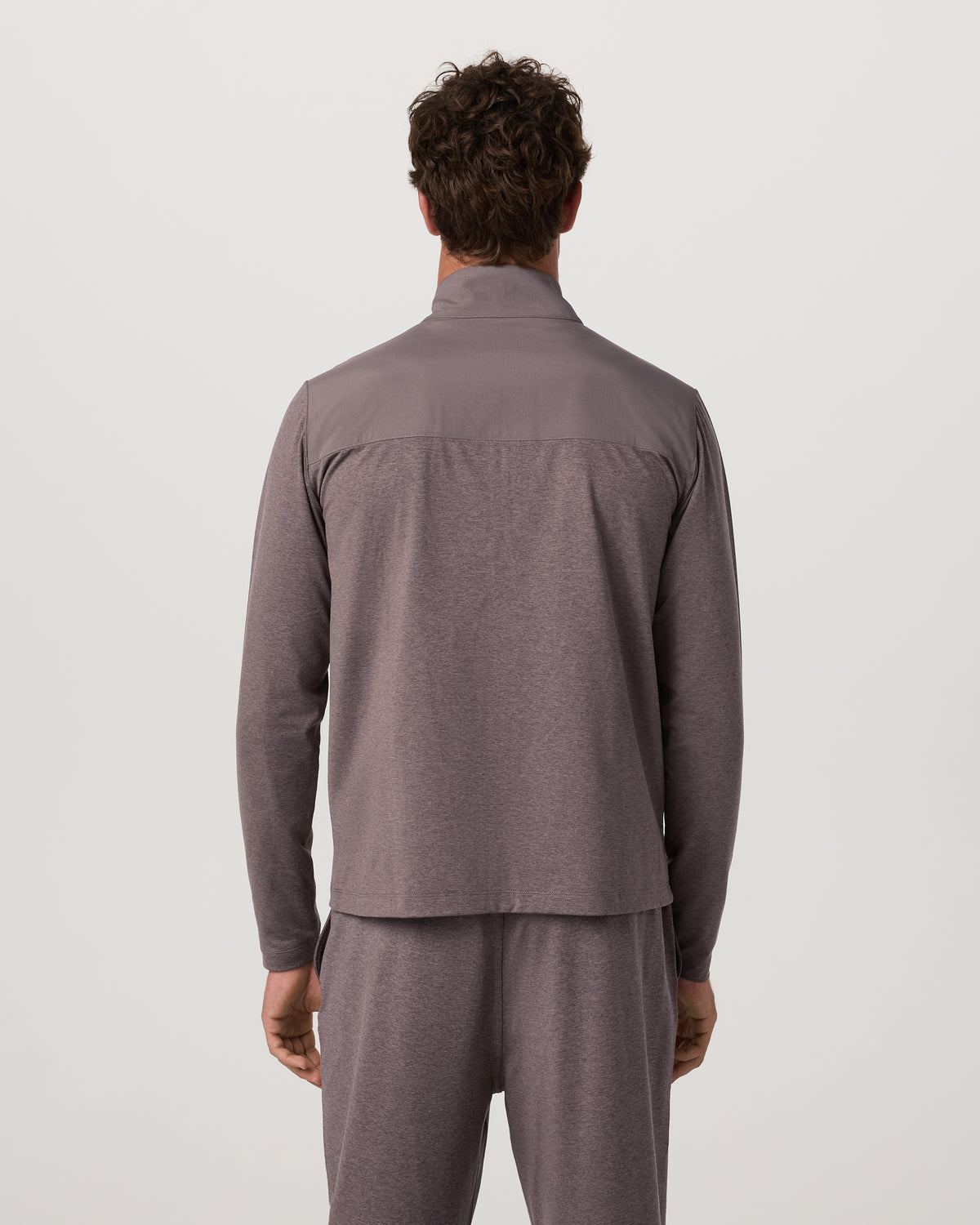 Men's Sunday Element Track Jacket Huckleberry Heather | Vuori shop