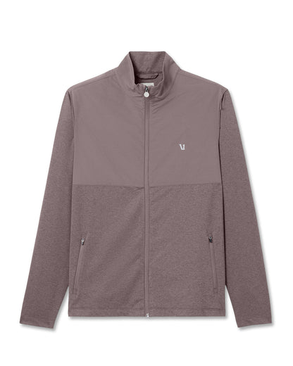 Men's Sunday Element Track Jacket Huckleberry Heather | Vuori shop