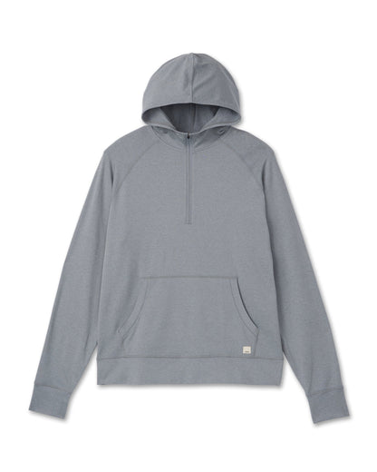 Ponto Performance Half Zip Hoodie Steel Heather | Vuori for sale