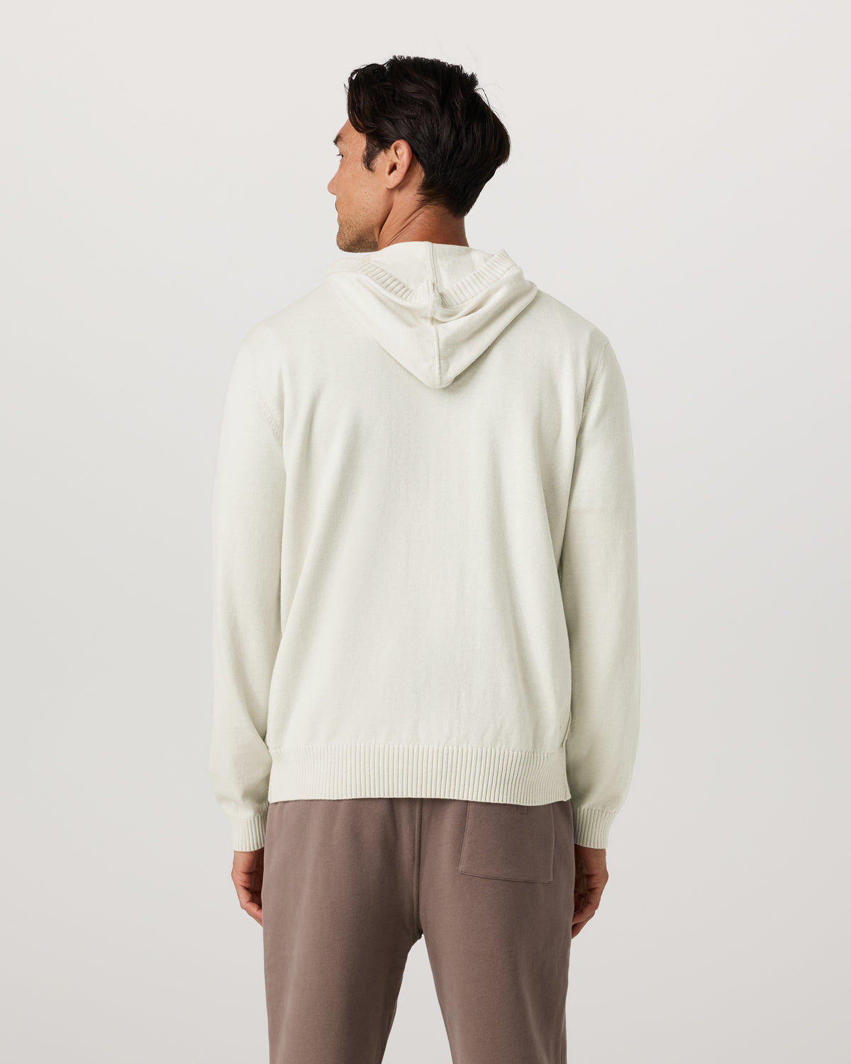Fluent Sweater Hoodie Men's Winter Grey Cashmere Hoodie | Vuori online