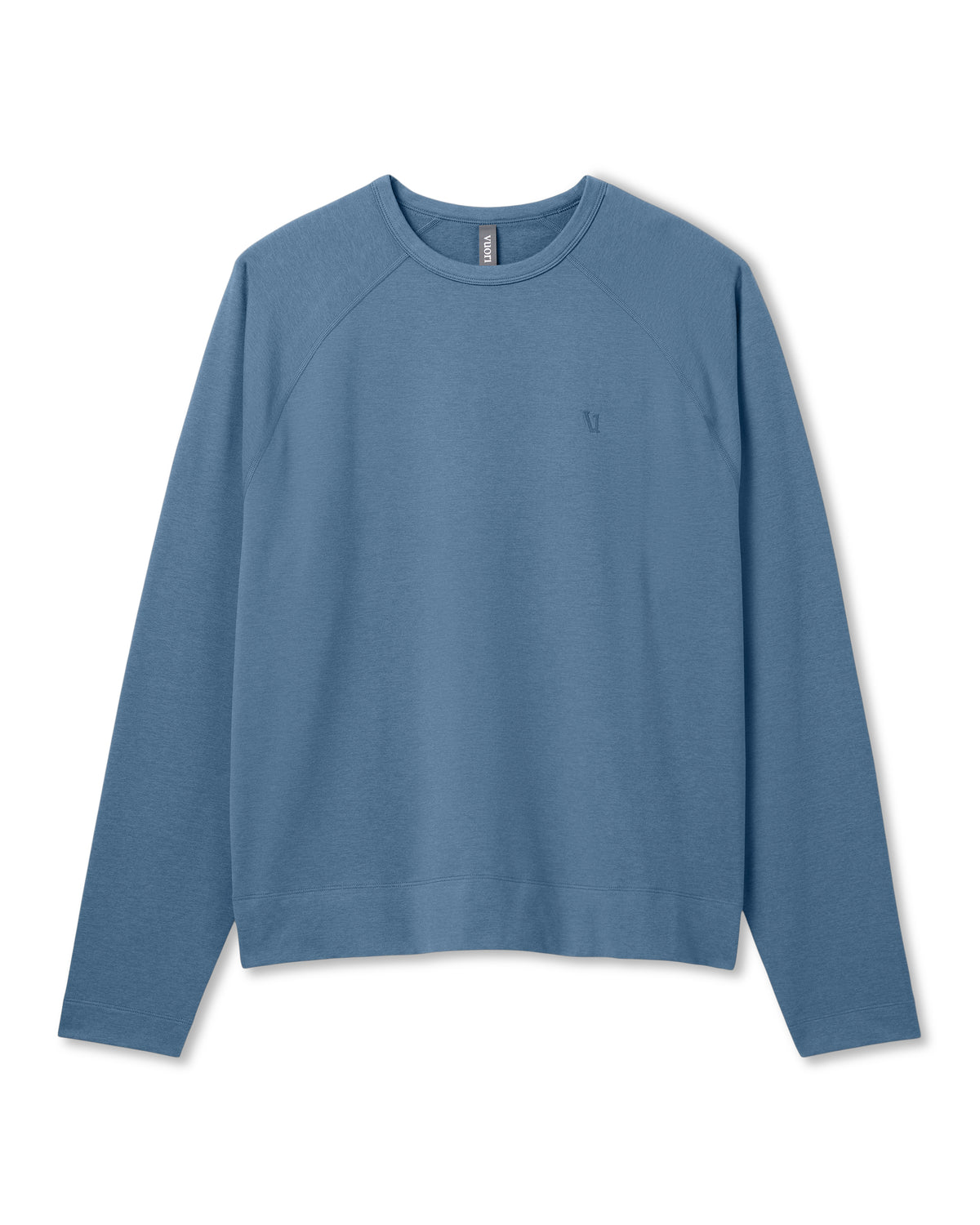 Coronado Crew - Relaxed Fit Pool Blue Heather Crewneck | Vuori online