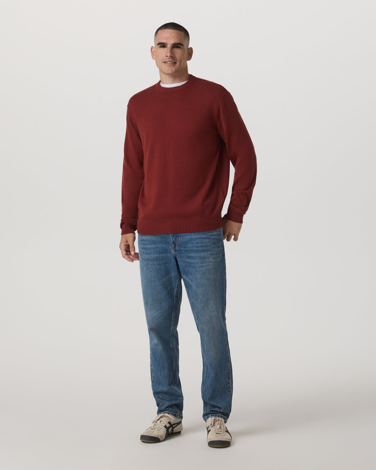 Fluent Sweater Men's Spiced Apple Cashmere Sweater | Vuori discount
