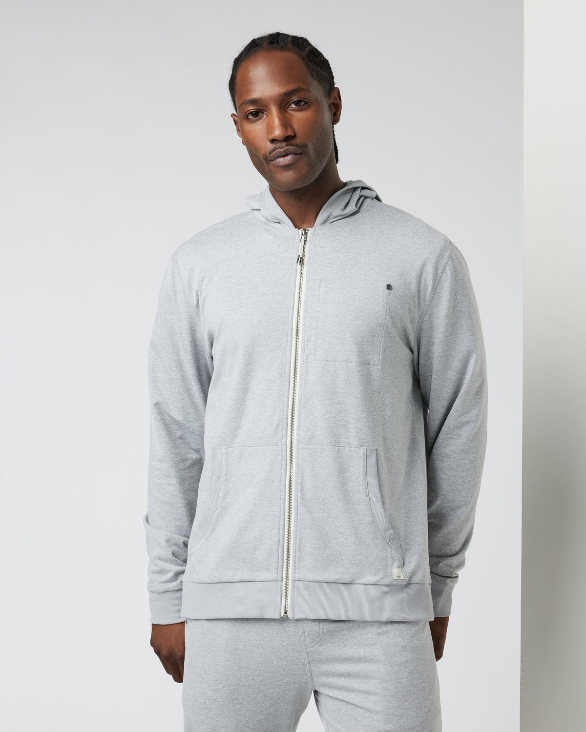 Coronado Hoodie Men's Heather Grey Hoodie | Vuori sale