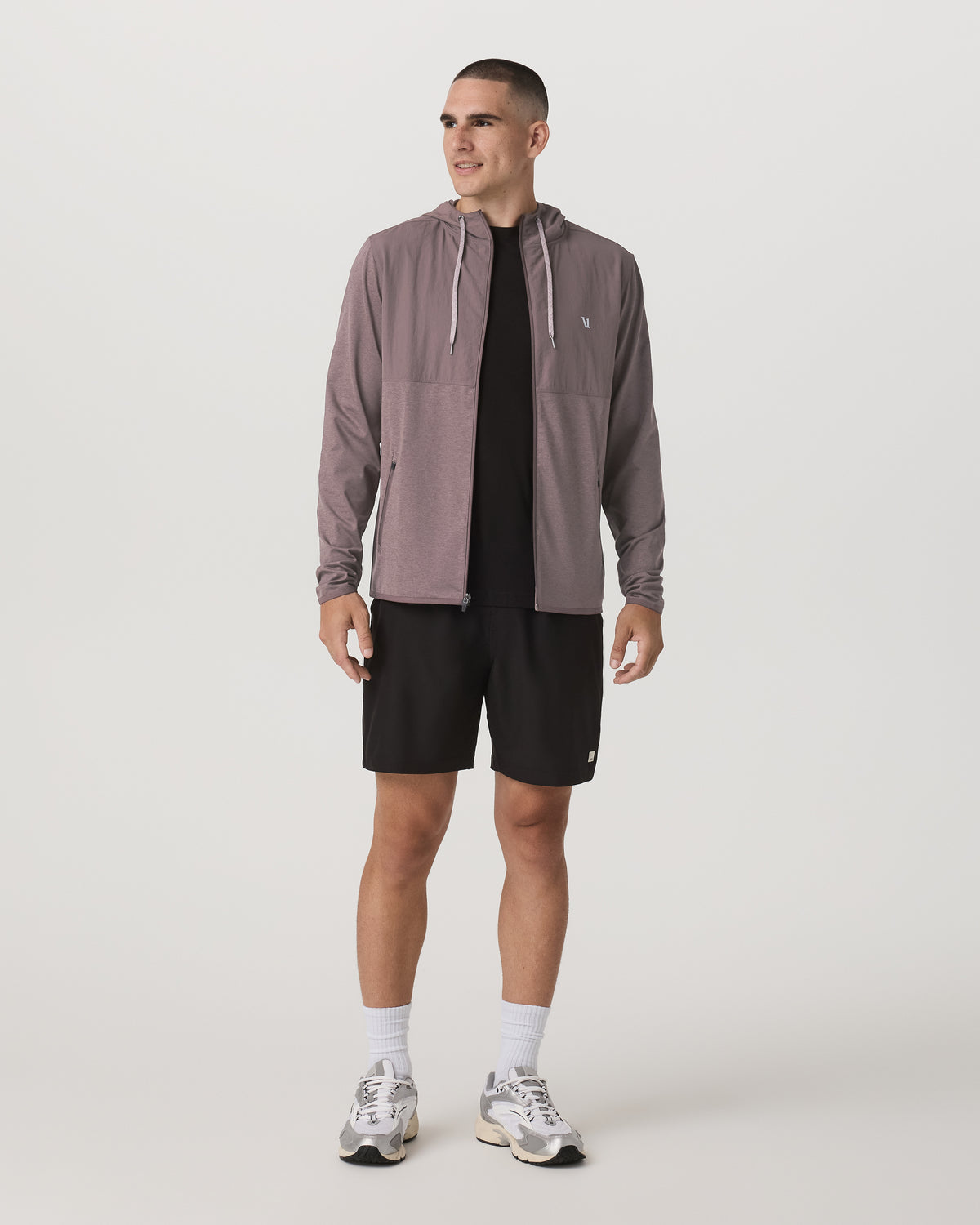 Sunday Element Jacket Men's Huckleberry Heather Jacket | Vuori onsale